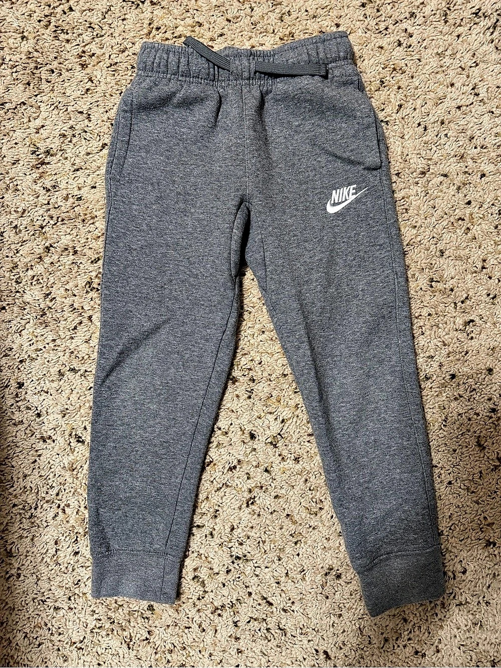 Nike Boys Fleece Joggers Gray